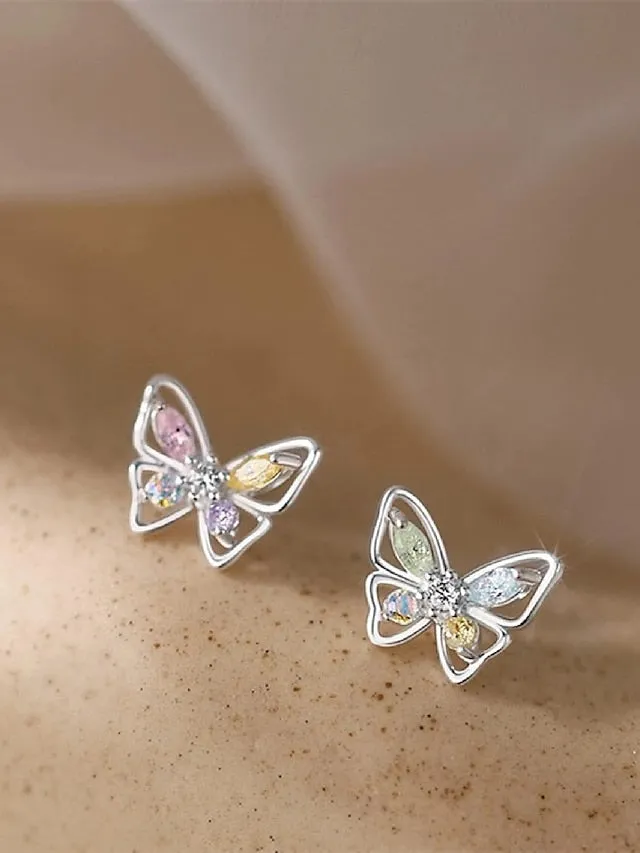 1 Pair Stud Earrings Earrings For Women's Christmas Birthday Party Evening Alloy