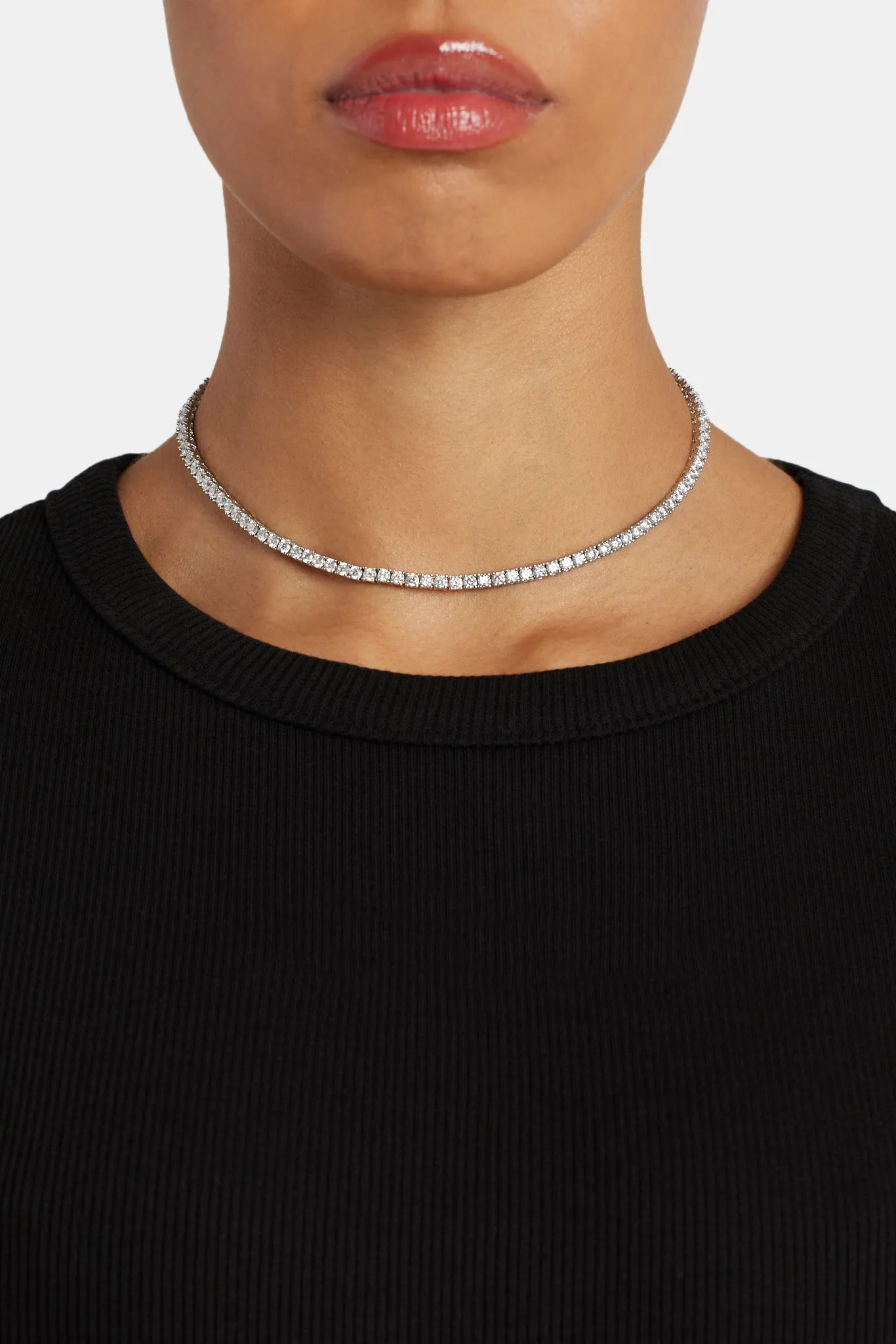 3mm Tennis Chain Choker