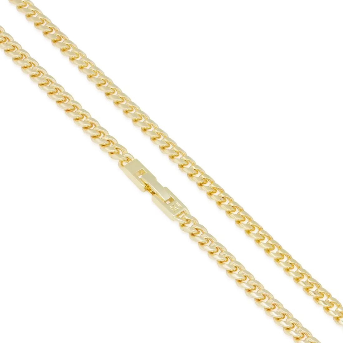 5mm Miami Cuban Link Chain Choker Set