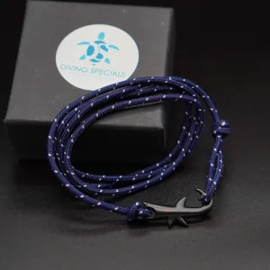 Adjustable Scuba Shark Bracelets - Multiple Colours