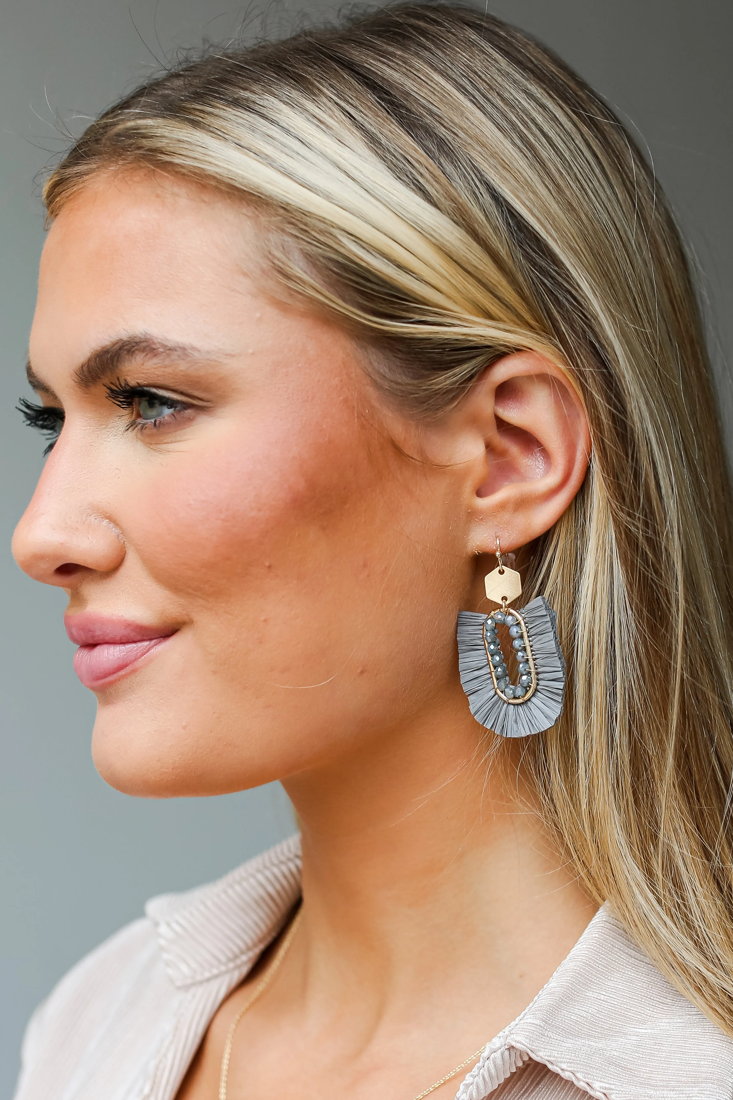 Alissa Fringe Statement Earrings