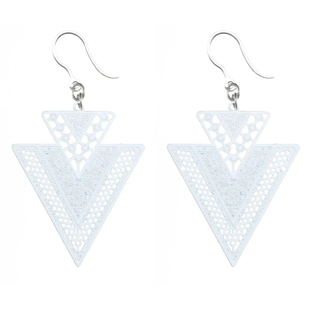 Arrowhead Dangles Hypoallergenic Earrings for Sensitive Ears Made with Plastic Posts