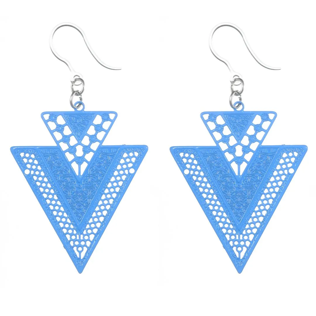 Arrowhead Dangles Hypoallergenic Earrings for Sensitive Ears Made with Plastic Posts