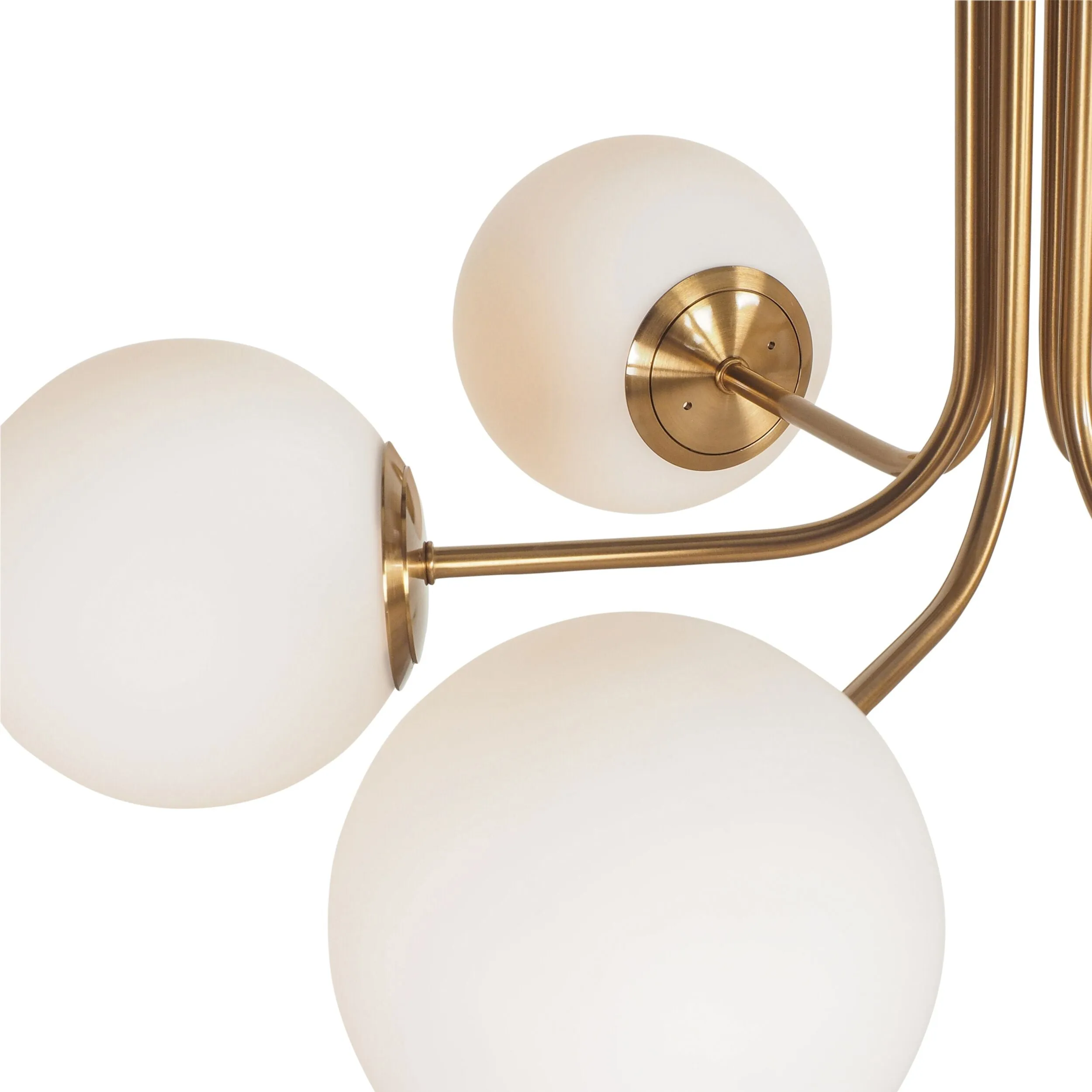 Aspen Satin Brass 6 Light Pendant