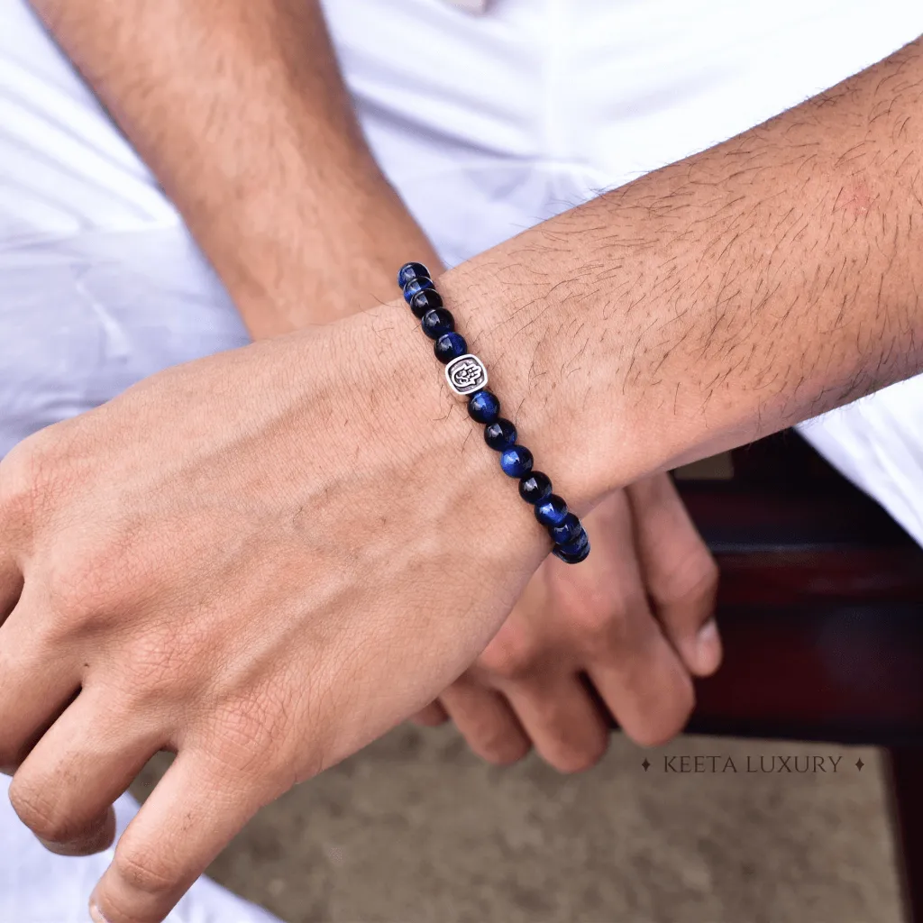 Balanced - Blue Tiger Eye Bracelet