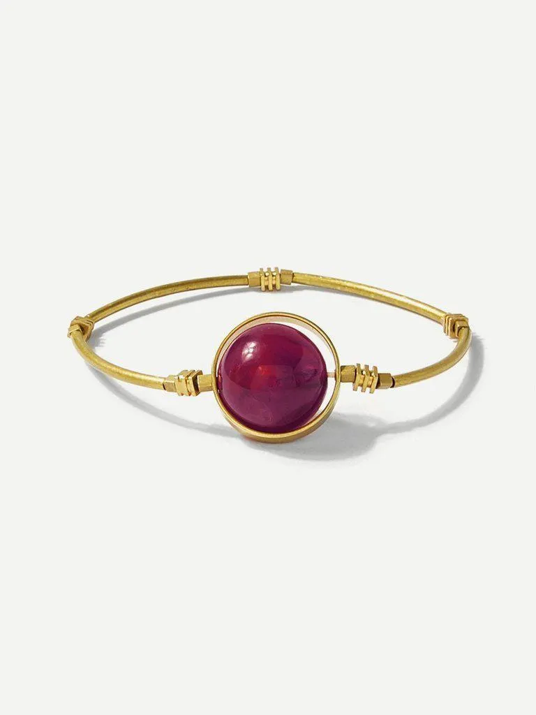 Ball Inlay Bracelet