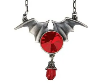 BATWING W/ RUBY PENDANT, C/60