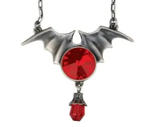 BATWING W/ RUBY PENDANT, C/60