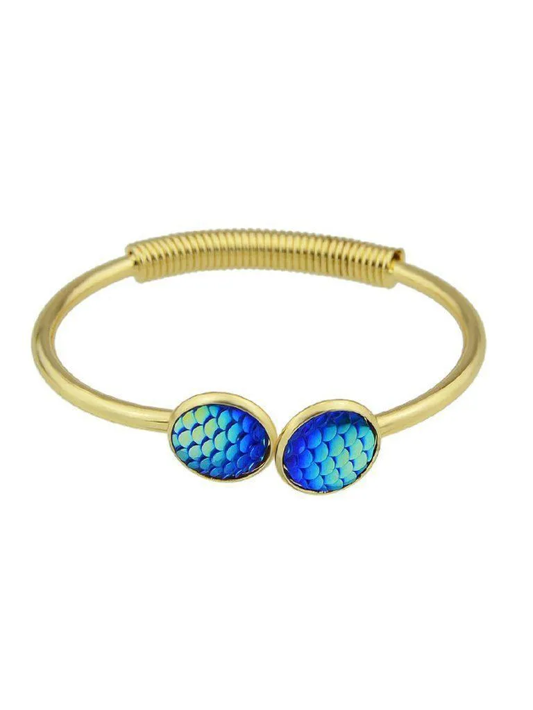 Blue Mermaid Scales Love Bracelets