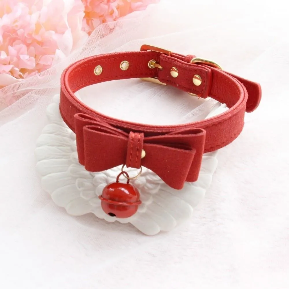 Bow & Bell Kitten Collar