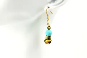 Bronzey Blues Earrings