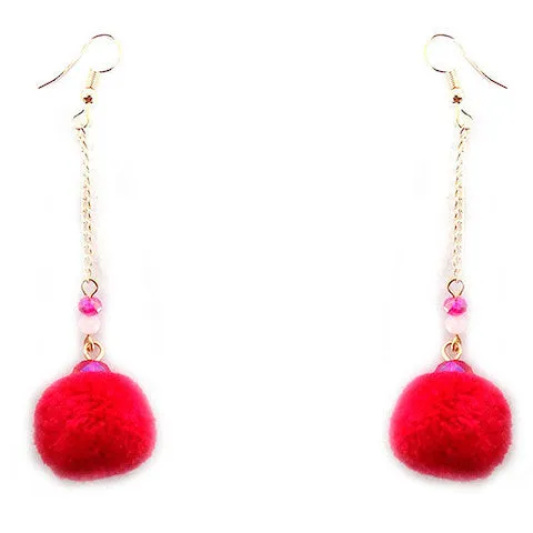 Color Me Pom Earrings