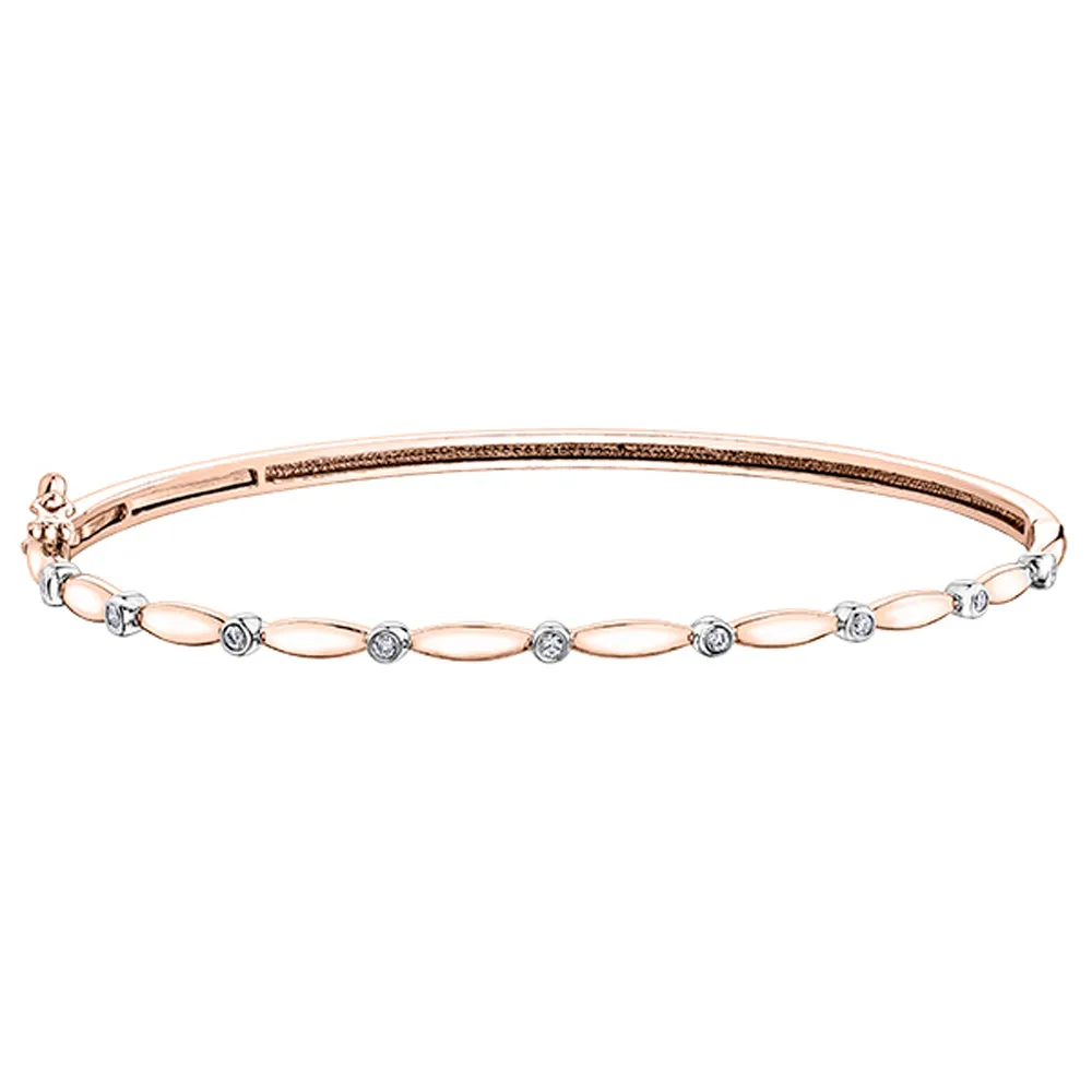 Elegant Diamond Bangle Bracelet