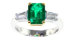 Emerald Ring 1.36ct