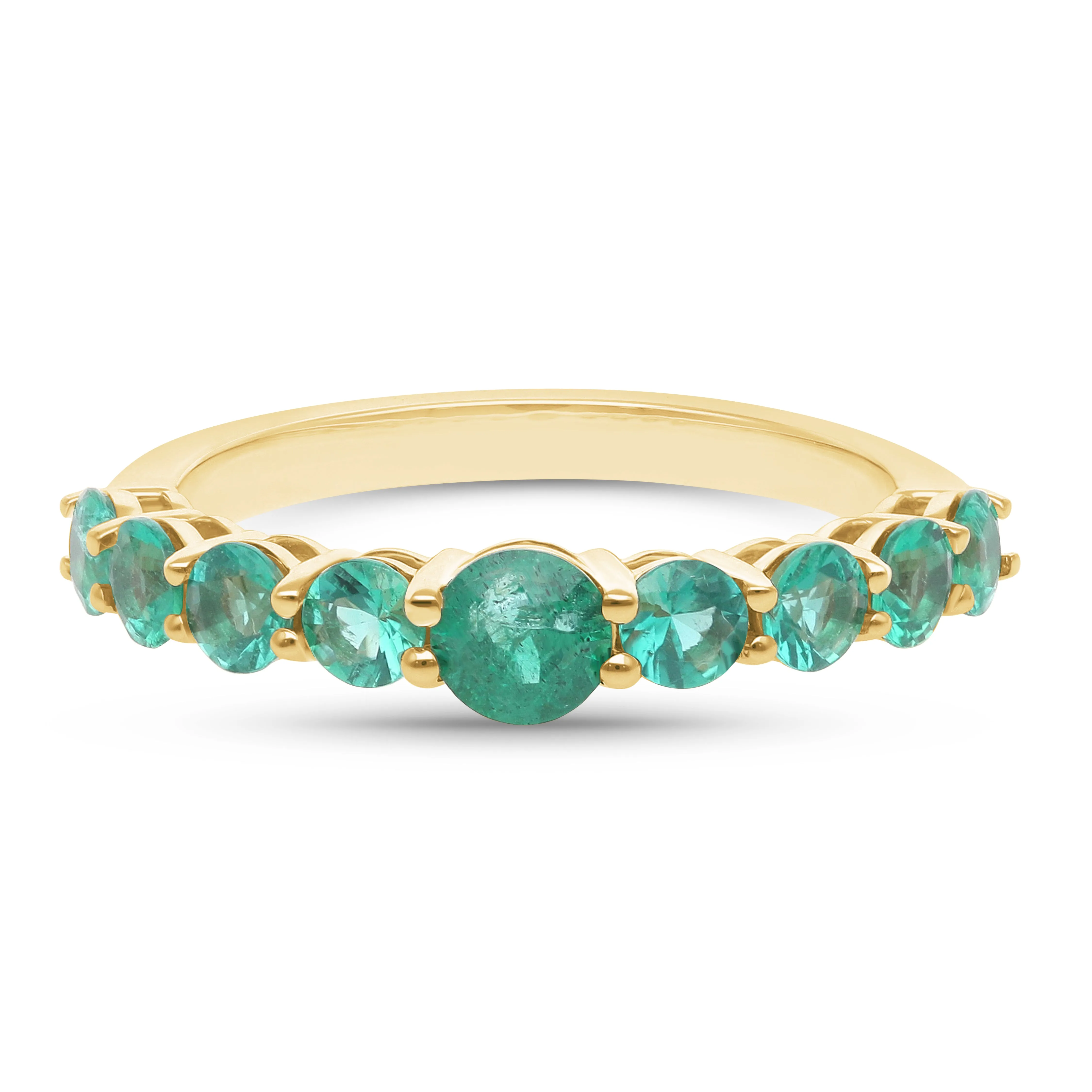 Esmeralda Stackable Ring - YG