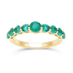 Esmeralda Stackable Ring - YG