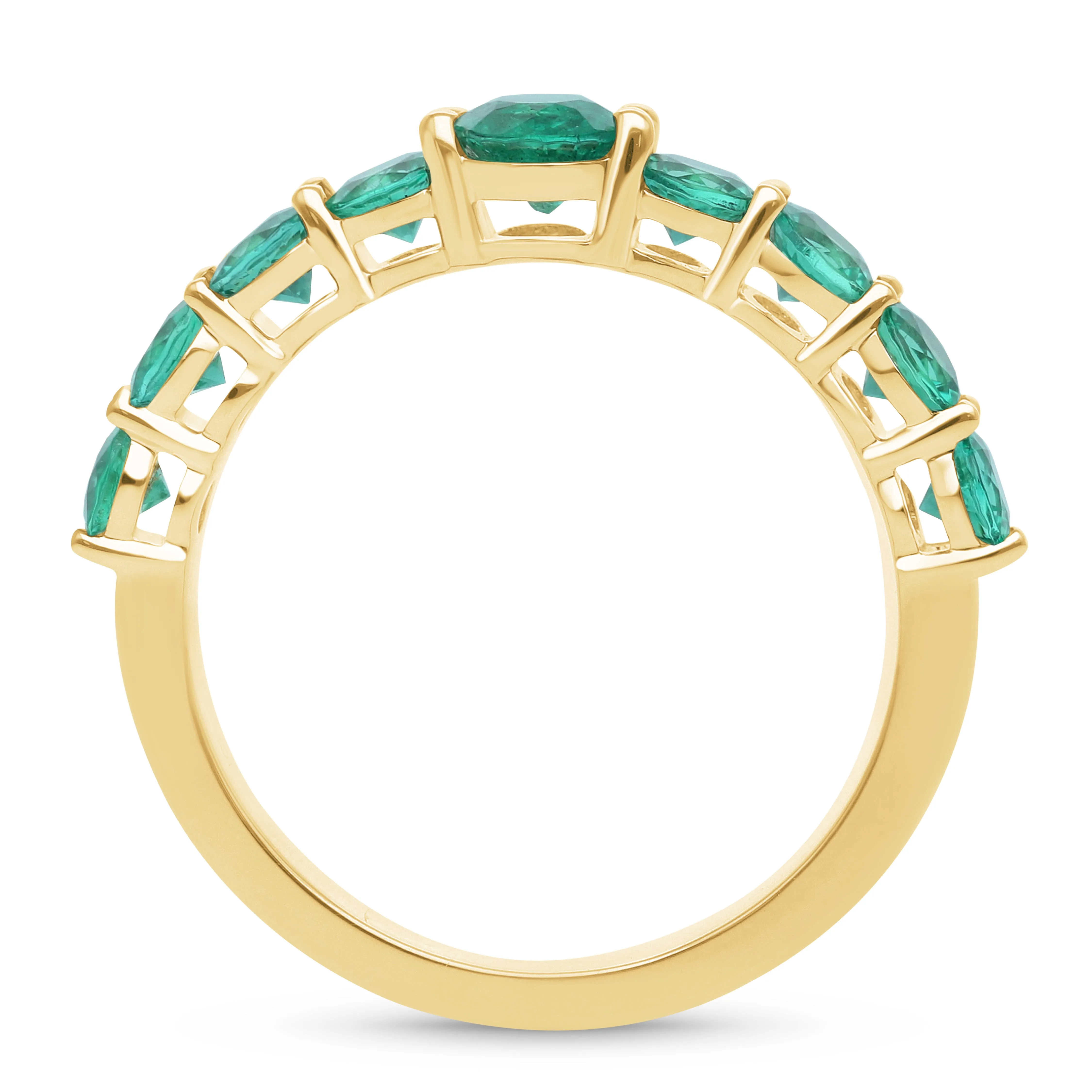 Esmeralda Stackable Ring - YG