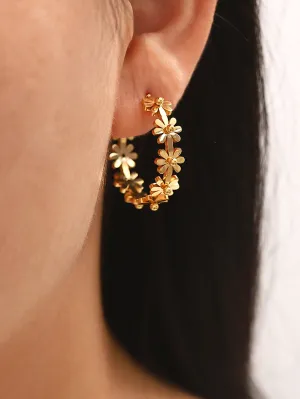 Fashion Flower Earrings