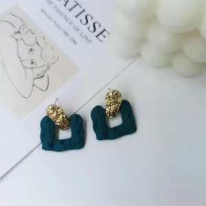 Just Lil Things Bottle Green Pin Earrings jlt11317