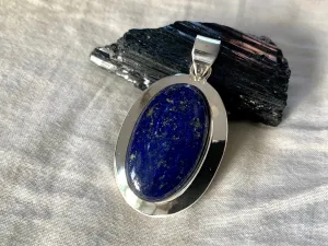 Lapis Lazuli Medea Pendant - Reg. Oval (One of a kind)