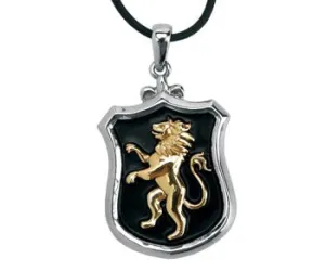 LION SHIELD PENDANT , DC/60