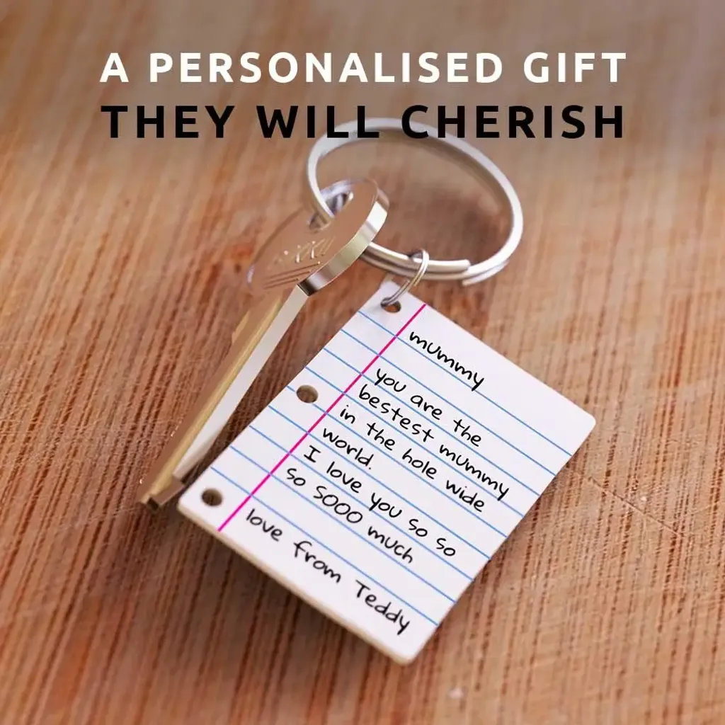 Little Letter Shrink Keyring