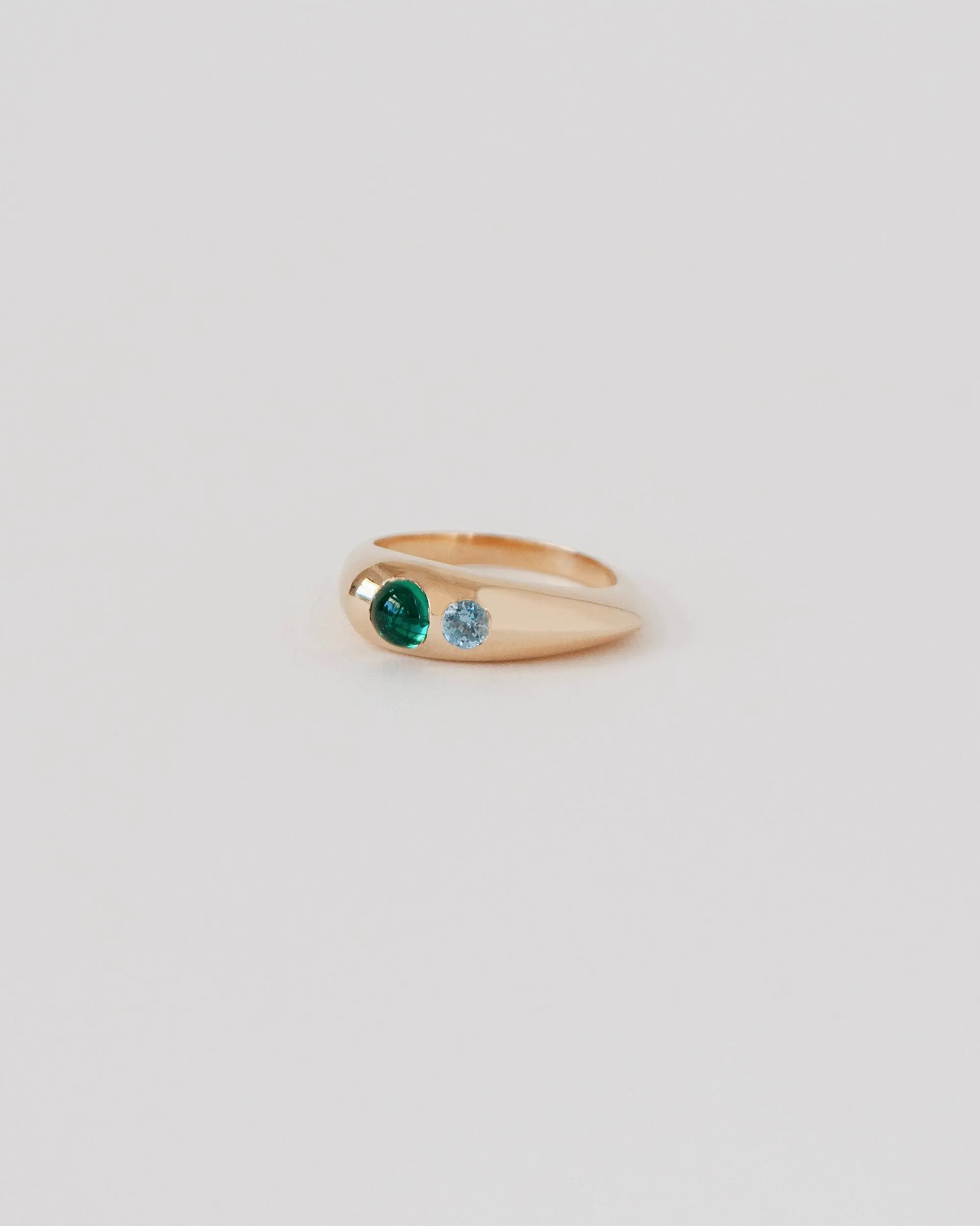 METEOR RING | EMERALD