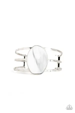 Paparazzi Bracelet ~ Canyon Dream - White