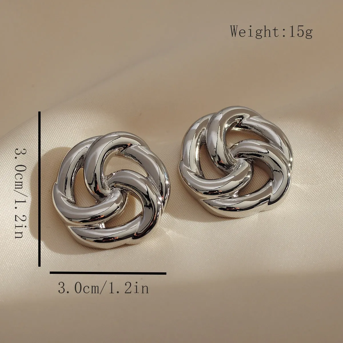 Pre Order: 3D Hollow Flower Earrings