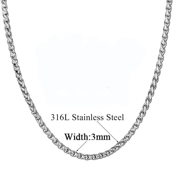 Stainless Steel Gold Necklace