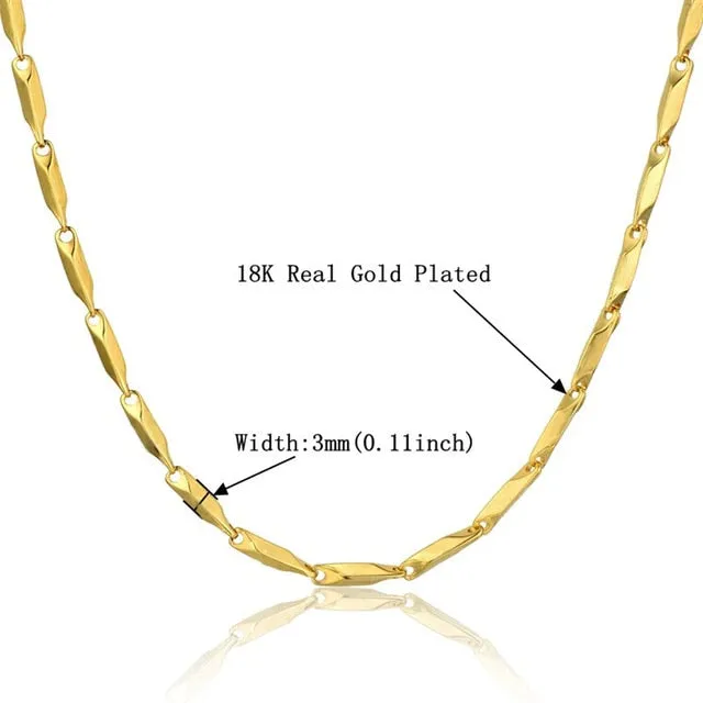 Stainless Steel Gold Necklace