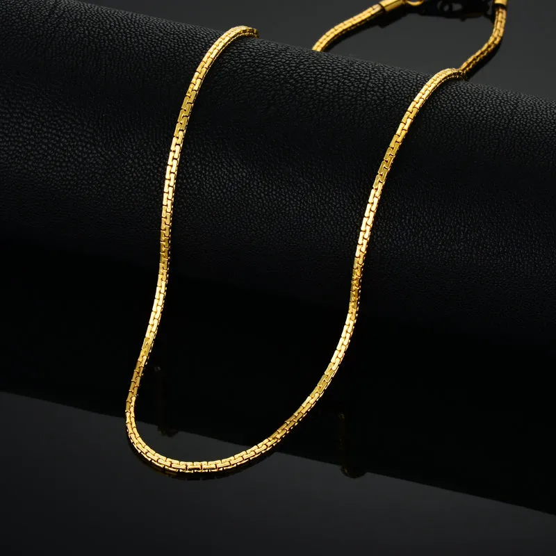 Stainless Steel Gold Necklace