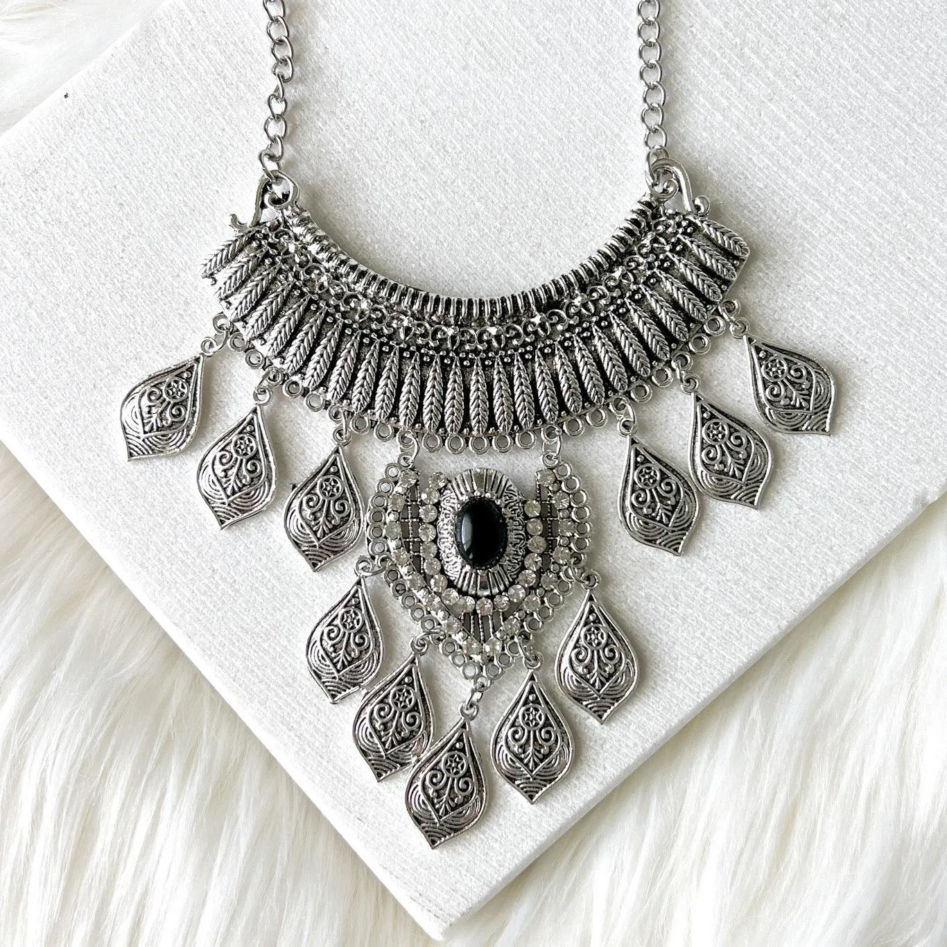 Talia Boho Statement Necklace - LAST CHANCE!