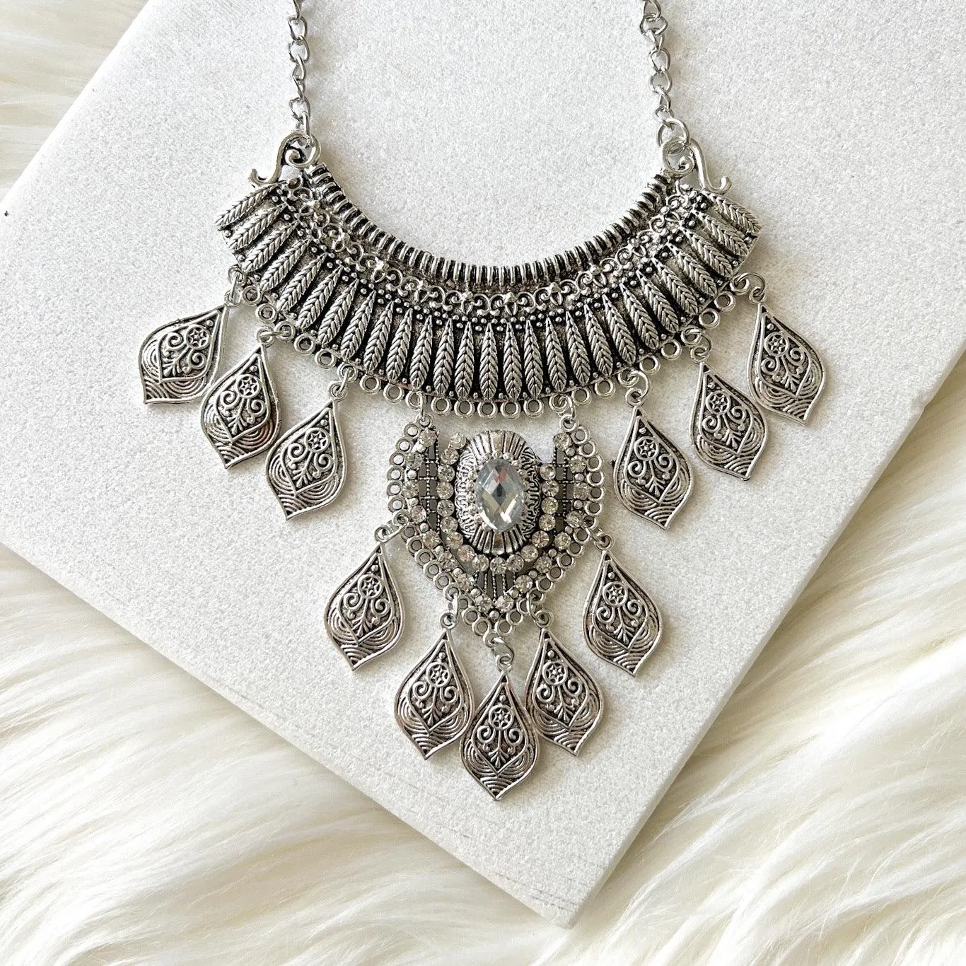 Talia Boho Statement Necklace - LAST CHANCE!