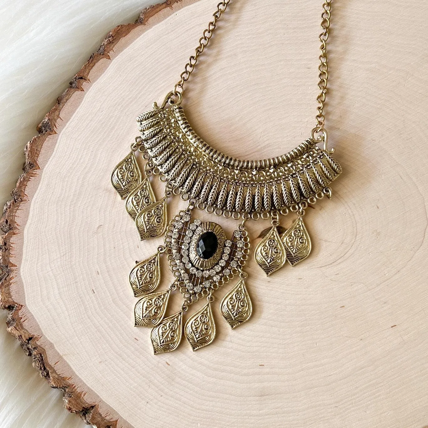 Talia Boho Statement Necklace - LAST CHANCE!