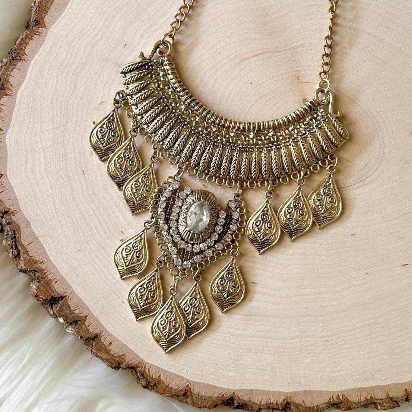 Talia Boho Statement Necklace - LAST CHANCE!