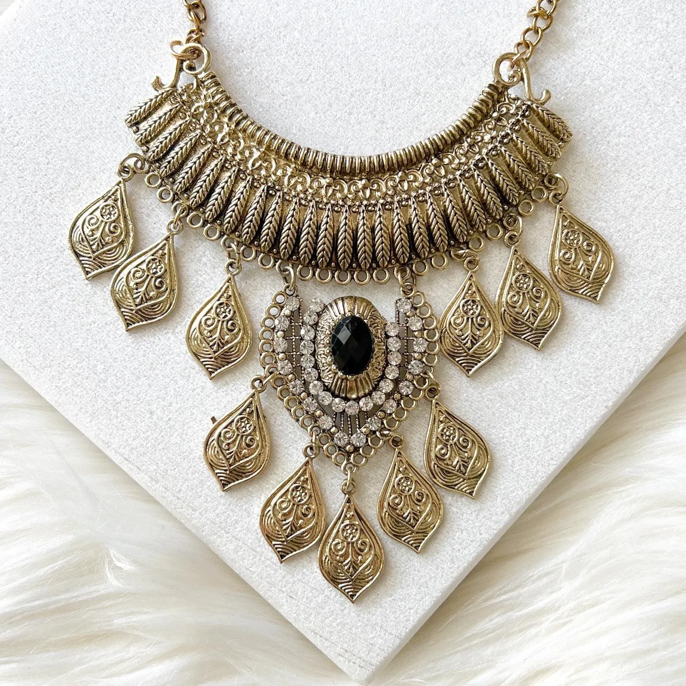 Talia Boho Statement Necklace - LAST CHANCE!