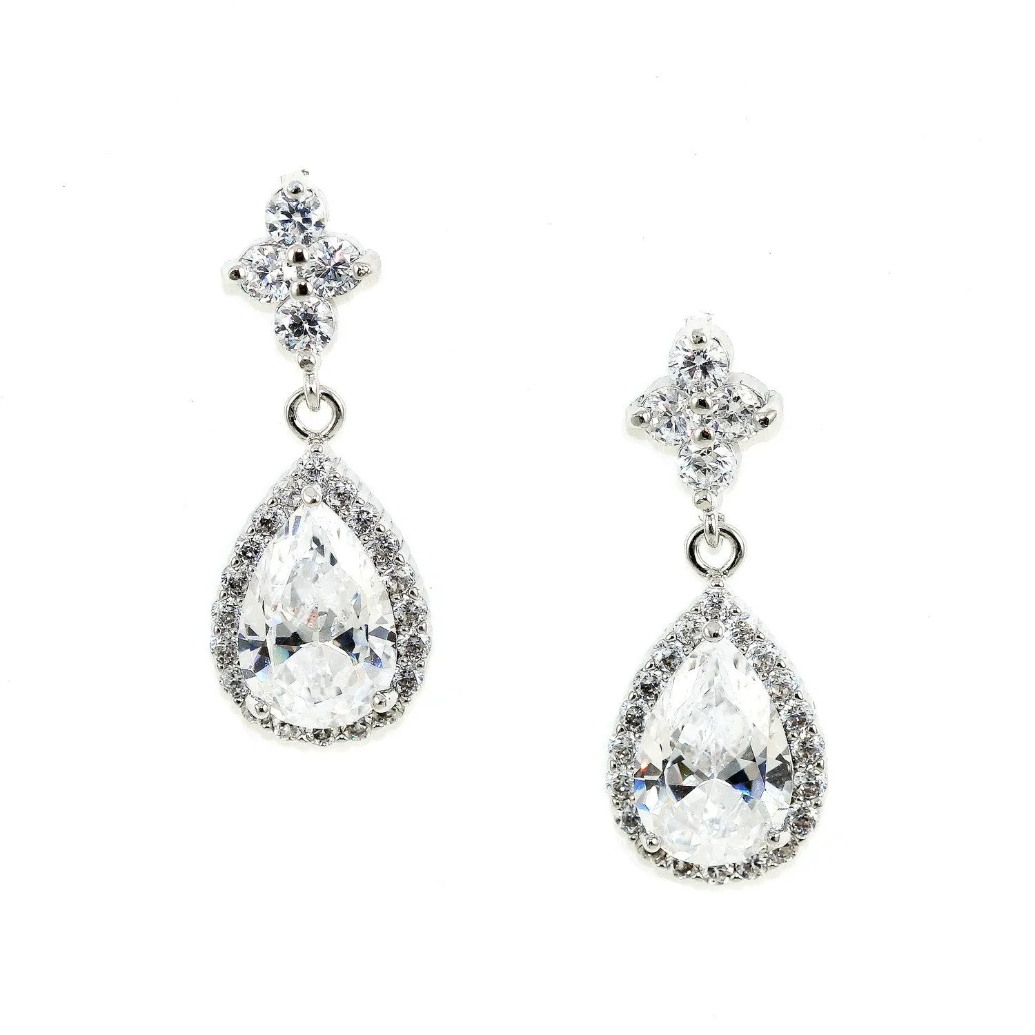 Teardrop Crystal Earrings